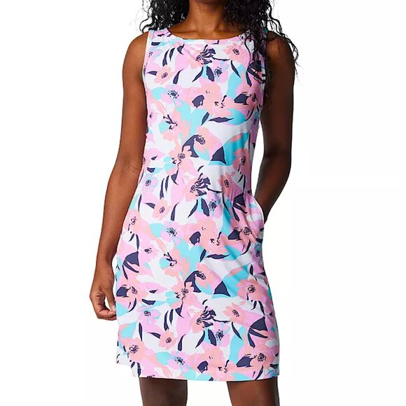 Columbia Chill River UPF 50 Active Pickleball Tennis Golf Sheath Dress Size XL - Picture 1 of 14